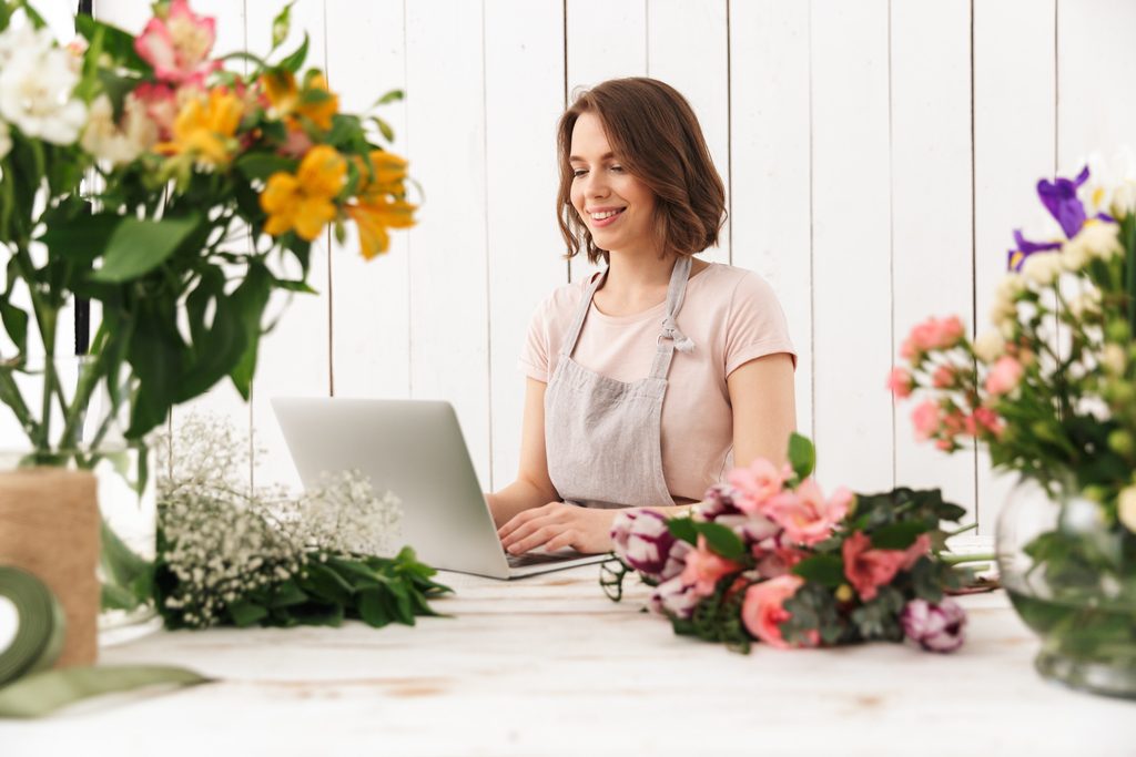 Florist-Checking-Business-Website